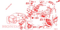 UNIDAD DE MANDO (CABINE) (1) (RH) para Honda CIVIC DIESEL 1.6 EX 5 Puertas 6 velocidades manual 2014