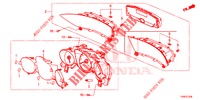 VELOCIMETRO  para Honda CIVIC DIESEL 1.6 EX 5 Puertas 6 velocidades manual 2014