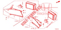 VISUALIZADOR CENTRAL  para Honda CIVIC DIESEL 1.6 EX 5 Puertas 6 velocidades manual 2014