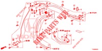 ACONDICIONADOR DE AIRE (FLEXIBLES/TUYAUX) (DIESEL) (RH) para Honda CIVIC DIESEL 1.6 EXGT 5 Puertas 6 velocidades manual 2016