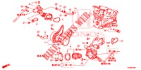 BOMBA DE AGUA/TERMOSTATO (DIESEL) para Honda CIVIC DIESEL 1.6 EXGT 5 Puertas 6 velocidades manual 2016