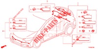 CONJUNTO DE ALAMBRES (5) para Honda CIVIC DIESEL 1.6 EXGT 5 Puertas 6 velocidades manual 2016