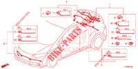 CONJUNTO DE ALAMBRES (5) para Honda CIVIC DIESEL 1.6 S 5 Puertas 6 velocidades manual 2016