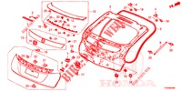 PANEL DE PUERTA TRASERA(2D)  para Honda CIVIC DIESEL 1.6 S 5 Puertas 6 velocidades manual 2016