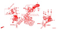 SOPORTES DE MOTOR (1,0 L) (CVT) para Honda CIVIC 1.0 MID 5 Puertas automática completa 2018