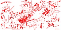 CONSOLA (RH) para Honda CIVIC DIESEL 1.6 MID 5 Puertas 6 velocidades manual 2018