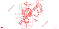 CUERPO MARIPOSA GASES('84,'85)  para Honda CIVIC TYPE R 5 Puertas 6 velocidades manual 2015