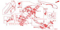 GUARNICION DE INSTRUMENTO (COTE DE CONDUCTEUR) (RH) para Honda CIVIC TYPE R 5 Puertas 6 velocidades manual 2015