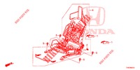 ASIENTO DEL. (G.) (SIEGE REGLAGE MANUEL) para Honda CIVIC TYPE R 5 Puertas 6 velocidades manual 2016