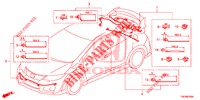 CONJUNTO DE ALAMBRES (5) para Honda CIVIC TYPE R 5 Puertas 6 velocidades manual 2016