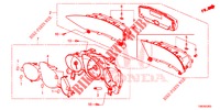 VELOCIMETRO  para Honda CIVIC TOURER 1.8 ES 5 Puertas 5 velocidades automática 2014