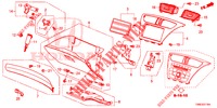 GUARNICION DE INSTRUMENTO (COTE DE PASSAGER) (RH) para Honda CIVIC TOURER 1.8 ES 5 Puertas 5 velocidades automática 2015