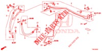 ACONDICIONADOR DE AIRE (FLEXIBLES/TUYAUX) (1.8L) (RH) (1) para Honda CIVIC TOURER 1.8 EX 5 Puertas 5 velocidades automática 2015