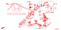 ARTICULACION DELANTERA  para Honda CIVIC TOURER 1.8 EX 5 Puertas 5 velocidades automática 2015