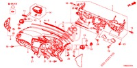 PANEL DE INSTRUMENTO (RH) para Honda CIVIC TOURER 1.8 EX 5 Puertas 5 velocidades automática 2015