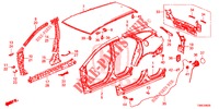 PANELES EXTERIORES/PANEL TRASERO  para Honda CIVIC TOURER 1.8 EX 5 Puertas 5 velocidades automática 2015
