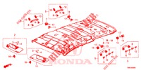 RECUBRIMIENTO DE TECHO  para Honda CIVIC TOURER 1.8 EXGT 5 Puertas 5 velocidades automática 2016