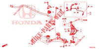 ARTICULACION DELANTERA  para Honda CIVIC TOURER 1.8 SE 5 Puertas 5 velocidades automática 2016