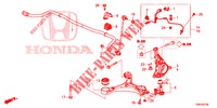ARTICULACION DELANTERA  para Honda CIVIC TOURER 1.8 EXGT 5 Puertas 5 velocidades automática 2017