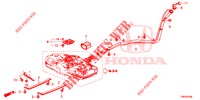 TUBERIA DE LLENADO DE COMBUSTIBLE  para Honda CIVIC TOURER 1.8 EXGT 5 Puertas 5 velocidades automática 2017