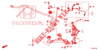 ARTICULACION DELANTERA  para Honda CIVIC TOURER 1.8 SE 5 Puertas 5 velocidades automática 2017