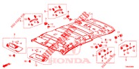 RECUBRIMIENTO DE TECHO  para Honda CIVIC TOURER 1.8 SE 5 Puertas 5 velocidades automática 2017