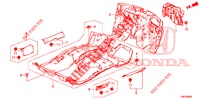 ALFOMBRA DE PISO/AISLADOR  para Honda CIVIC TOURER 1.8 ES 5 Puertas 6 velocidades manual 2014