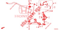 ARTICULACION DELANTERA  para Honda CIVIC TOURER 1.8 ES 5 Puertas 6 velocidades manual 2014