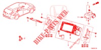 CABLES Y SOPORTE NAVEGADOR  para Honda CIVIC TOURER 1.8 ES 5 Puertas 6 velocidades manual 2014