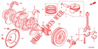 CIGUENAL/PISTON  para Honda CIVIC TOURER 1.8 ES 5 Puertas 6 velocidades manual 2014