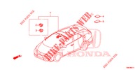 CONJUNTO DE ALAMBRES (6) (RH) para Honda CIVIC TOURER 1.8 ES 5 Puertas 6 velocidades manual 2014
