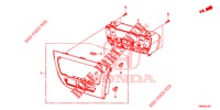 CONTROL DE CALEFACTOR (RH) para Honda CIVIC TOURER 1.8 ES 5 Puertas 6 velocidades manual 2014