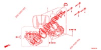 CUERPO MARIPOSA GASES('84,'85)  para Honda CIVIC TOURER 1.8 ES 5 Puertas 6 velocidades manual 2014
