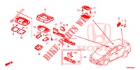 LUZ INTERIOR  para Honda CIVIC TOURER 1.8 ES 5 Puertas 6 velocidades manual 2014