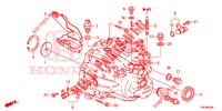 CAJA DE ENGRANAJE DE P.S.  para Honda CIVIC TOURER 1.8 EXGT 5 Puertas 6 velocidades manual 2014