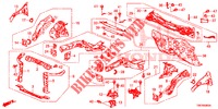 CONTENCION DELANTERA/TABLERO  para Honda CIVIC TOURER 1.8 EXGT 5 Puertas 6 velocidades manual 2014