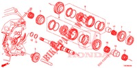 EJE PRINCIPAL  para Honda CIVIC TOURER 1.8 EXGT 5 Puertas 6 velocidades manual 2014