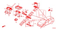 LUZ INTERIOR  para Honda CIVIC TOURER 1.8 EXGT 5 Puertas 6 velocidades manual 2014