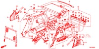 RECUBR. LADO PORTAEQU.  para Honda CIVIC TOURER 1.8 LIFESTYLE 5 Puertas 6 velocidades manual 2014