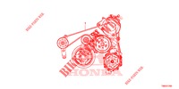 CINTURON ALTERNADOR para Honda CIVIC TOURER 1.8 SE 5 Puertas 6 velocidades manual 2014