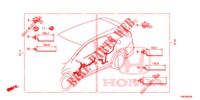 CONJUNTO DE ALAMBRES (5) (RH) para Honda CIVIC TOURER 1.8 SE 5 Puertas 6 velocidades manual 2014