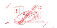 CONJUNTO DE ALAMBRES (6) (RH) para Honda CIVIC TOURER 1.8 SE 5 Puertas 6 velocidades manual 2014