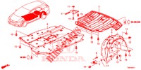 CUBIERTA INFERIOR  para Honda CIVIC TOURER 1.8 SE 5 Puertas 6 velocidades manual 2014