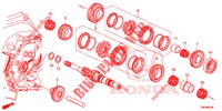 EJE PRINCIPAL  para Honda CIVIC TOURER 1.8 SE 5 Puertas 6 velocidades manual 2014