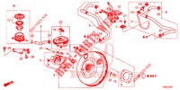 CILINDRO MAESTRO DE FRENO/ALIMENTACION MAESTRA (RH) (1.8L) para Honda CIVIC TOURER 1.8 ES 5 Puertas 6 velocidades manual 2015