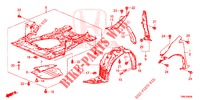 GUARDABARROS DELANTERO  para Honda CIVIC TOURER 1.8 ES 5 Puertas 6 velocidades manual 2015