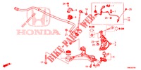 ARTICULACION DELANTERA  para Honda CIVIC TOURER 1.8 EX 5 Puertas 6 velocidades manual 2015