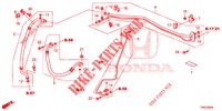ACONDICIONADOR DE AIRE (FLEXIBLES/TUYAUX) (1.8L) (RH) (1) para Honda CIVIC TOURER 1.8 EXGT 5 Puertas 6 velocidades manual 2015