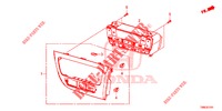 CONTROL DE CALEFACTOR (RH) para Honda CIVIC TOURER 1.8 EXGT 5 Puertas 6 velocidades manual 2015