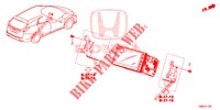 CABLES Y SOPORTE NAVEGADOR  para Honda CIVIC TOURER 1.8 SE 5 Puertas 6 velocidades manual 2015